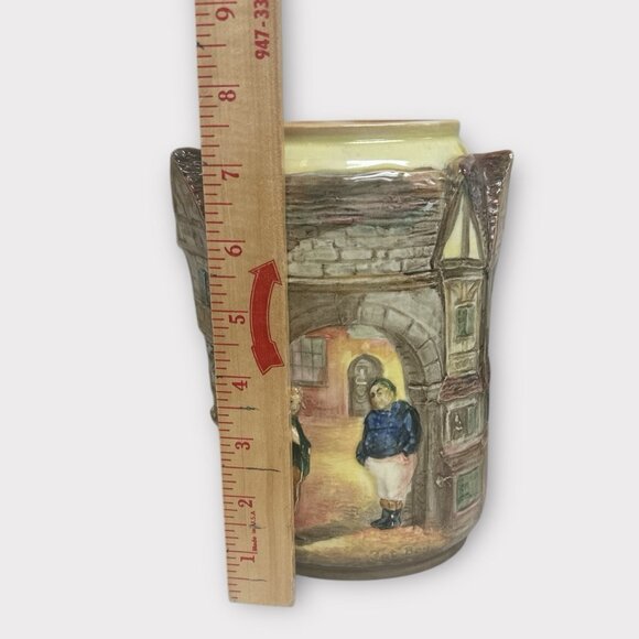Royal Doulton‎ Dickens Ware Vase D5864 - Bill Sykes Made In England - Picture 7 of 8